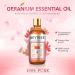 HEYTREE Geranium Essential Oil 100ml - 100% Pure Natural Oil for Diffuser, Aromatherapy, Candle Making - Pack of 1 - Buy Online on GoSupps.com