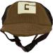 Adjustable Dogs Baseball Cap with Ear Holes - Breathable Sun Hat for Pets - Summer Travel Dog Cap for Puppies - Brown - Buy Online on GoSupps.com