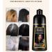 Natural Plant Extract Formula - Hair Dye Shampoo Hassle-free 30-Minute Hair Coloring He Shou Wu Ce Bai Ye & Ginger Infused Nourishing Hair Dye with Fragrant Aroma (Dark Brown 500ml) Dark Brown 1 count (Pack of 1) - Buy Online on GoSupps.com
