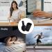 Thumb Finger Splints - Trigger Finger Brace for Pain Relief & Support | 5pcs Black Finger Stabilizer for Arthritis Sprains & Injuries - Buy Online on GoSupps.com