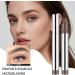  BommFu Liquid Eyebrow Pen Multi-Tipped Liquid Eyebrow Pencil | Anti-Slip Pen Natural Hair Effect Long-Lasting Sweat-Resistant - Buy Online on GoSupps.com