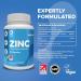 Zinc 50mg Capsules - 60 Vegan Capsules - Immune Support & Healthy Function - Made in UK by Northumbria Health - 2 Month Supply - Buy Online on GoSupps.com