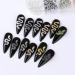 RUNRAYAY 60Pcs snake Luxury Nail Art Rhinestone 3D Dangle Nail Art Charms Crystal Gems Nail Diamond for Girl Women DIY Nail Design Craft Jewelry Making with a Box 5 Styles - Buy Online on GoSupps.com