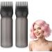 WLLHYF 2 Pack Root Comb Applicator Bottle 6 Ounce Hair Dye Bottle Brush Hair Oil Squeeze Bottles Plastic Hair Root Comb Color Applicator with Graduated Scale (Black) - Buy Online on GoSupps.com