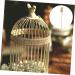 Luxshiny 1 Set Remover Design Supplies Parrot of Birds Metal Convenient Wire Supply Cage Gloss 22X3X2CM As Shown - Buy Online on GoSupps.com