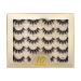 UAMOU 50/100/300pairs Natural Mink Eyelashes Faux 3d Mink lashes Strip Thick Dramatic False Eyelashes Extension Makeup Cils Cheerfully (Color : Y401 Size : 20 boxes)