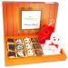 Ghasitaram Gifts Valentines Gift for Girlfriend/Boyfriend/Husband and Wife - Valentine Sweets Assorted Crunchy Bites and 2 Teddies