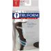 Truform Sheer Compression Stockings for Women - 30-40 mmHg Thigh High Length 30 Denier Black X-Large - Best for Daily Wear & Travel - Buy Online on GoSupps.com