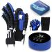 Hand Fution Rehabilitation Robot Gloves Stroke Hemiplegia Patients Rehab Glove Device Finger and Hand Fution Training Equipment Blue A S Blue A S