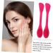 minkissy 2pcs Facial Cleansing Scrubber Manual Silicone Face Cleanser Silicone Facial Massager Silicone Facial Scrubber Facial Cleansing Brush Manual Face Scrubber Cleasing Milk Double Head - Buy Online on GoSupps.com