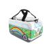 Brisa VW Collection-Volkswagen isolated cool-heat-thermal-picnic lunch bag box for food in T1 Bulli Bus Design (Peace/Green/25 L)