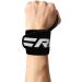RDX Weight Lifting Wrist Wraps - IPL USPA Approved, Elasticated Pro Straps for Powerlifting & Bodybuilding - Thumb Loop, Fitness Strength Training, Gym Workout - Black Standard - Buy Online on GoSupps.com