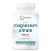 Pure Magnesium Citrate Supplements 500mg 300 Capsules | Fat-Soluble Vitamin C Added | 100% Chelated | Only Active Ingredients