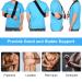 Adjustable Shoulder Brace for Shoulder Injury - Lightweight Arm Sling Support for Men and Women - Black (S) - Buy Online on GoSupps.com