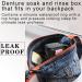 BVN Leak-Proof Prosthesis Box | Sustainable Denture Box with Sieve | Ideal for All Ages - Black & Blue - Buy Online on GoSupps.com