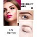 Waterproof Tinted Eyebrow Gel Kit- 2Pcs Espresso Tinted Thickening Eyebrow Glue with Brow Brush Brow Fast Sculpt Long Lasting Eye Makeup Brush to Fill in Eyebrows and Cover Gray Hair for Women-02# - Buy Online on GoSupps.com