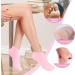 INBOLM 2pairs Silicone Moisturizing Socks Women Foot Spa Pedicure Silicone Socks Anti Slip Aloe Socks for Dry Cracked Feet Silicone Socks for Cracked Feet Elastic Non Slip Multi Purpose(Pink White) - Buy Online on GoSupps.com