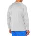 Columbia Men's Terminal Tackle Long Sleeve Shirt - Cool Grey/Vivid Blue - Large - Buy Online on GoSupps.com