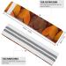 Shop Resistance Bands - Orange & Yellow Leaves Printed Elastic Fitness Bands for Effective Leg Workouts - Buy Online on GoSupps.com