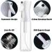 2 Pack Clear Hair Spray Bottles - Fine Mist Continuous Spray for Hairstyling, Cleaning, Plants, and Skin Care - 5.4oz and 10oz - Buy Online on GoSupps.com