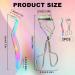 Lash Curler Tweezers Set 2 in 1 Stainless Steel Eyelash Tweezers with Eyelashes Curler Eyelash Applicator Tool for Women Girls Makeup Beginner & Makeup Artist (Colorful) - Buy Online on GoSupps.com