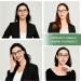Women's Cat Eye Blue Light Blocking Reading Glasses 2 Pack +2.0 Magnification - Stylish Anti-Eyestrain UV Protection Readers - Blue+Green - Buy Online on GoSupps.com