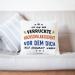 MUGFFINS GRADUATE man Cushion Padding included - in German - Dich alle gewarnt haben - Funny gift - Pillow: cover and filling 15.7x15.7 inches Hochschulabsolvent - Buy Online on GoSupps.com