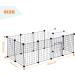 Pawz Road Pet Playpen - Portable Wire Fence for Small Animals - Indoor/Outdoor Yard Fence - 15 Panels - Buy Online on GoSupps.com
