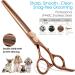 FOGOSP 7 Professional Dog Thinning Shears | Double Sided 48 Teeth Blender Scissors | 25% Thinning Rate Japan 440C (Bronze) - Buy Online on GoSupps.com