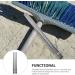 Angoily 2-Piece Stainless Steel Broom Replacement Set | Extension Mop Handle & Threaded Broom Accessories | 22mm Hole Diameter | Ideal for Home Use - Buy Online on GoSupps.com