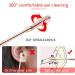 2Pcs Ear Wax Removal Earwax Remover Ear Wax Removal Tool Professional Ear Cleaner Stainless Steel 360 Spiral Ear Cleaning Tool Ear Pick Spoon Ear Wax Removal Kit for Kids Adults (Rose Gold) - Buy Online on GoSupps.com