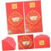 ABOOFAN 8 Pcs Red Envelope Giveaways for Business New Year Red Packet Spring Festival Money Envelopes Red Luck Money Envelope Lunar Year Envelopes Red Wallet Luck Money Bag Paper Mini Gift - Buy Online on GoSupps.com