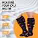 3 Pairs Plus Size Compression Socks 20-30 mmHg for Wide Calf - 3XL 3PCS Purple Black Blue - Buy Online on GoSupps.com