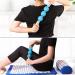 Acupress Toweratte & Pillow Set | Spike Yoga Mat for Massage & Muscle Relaxation | Acupuncture Wellness Tension Relief & Sport Recovery | Includes Carrying Bag - Blue - Buy Online on GoSupps.com