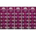 50 AG5 Button Cell Batteries Alkaline Button Battery 1.5V 10 Pcs Per Pack
