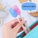 Catelves 10-Piece Travel Toothbrush Set with Protective Caps - 5 Color Options Available - Perfect for Travel and Hygiene - Buy Online on GoSupps.com