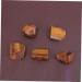 KOMBIUDA Rock Mineral 5pcs Tigers Tigers Eye Stone Eye Gemstone African Decor Natural Tiger's Eye African Gemstone Rock As Shown Size 2 - Buy Online on GoSupps.com