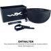 Wiley X WX Rogue Comm Sunglasses for Men | Tactical Military & Outdoor Eyewear | 100% UVA/UVB Protection | Matt Black Frame | Perfect for Cycling Hiking Fishing Airsoft & More - Buy Online on GoSupps.com