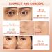 SACE LADY 4 in 1 Concealer Palette - Full Coverage Face & Eye Cream for Dark Circles Blemishes & Redness - 4 Colors Correcting Contour Palette - International Shipping Available - Buy Online on GoSupps.com