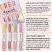 8 Colors Liquid Glitter Eyeshadow & Eyeliner Set - Waterproof, Long Lasting, Metallic & Sparkly Shades - Gold, Silver, Pink, Green - Makeup Kit for Shimmering Eyes - Buy Online on GoSupps.com