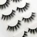 JZK 8 Pairs 3D Mink Hair False Eyelashes - Reusable 1.3 cm Natural Thick Lashes with Applicator Tweezers - Worldwide Shipping - Buy Online on GoSupps.com
