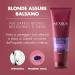 Nexxus Balm Blonde Assure - Professional Conditioner for Blonde Bleached & Gray Hair | Keratin & Purple Pigments | Anti-Yellow 250ml - Buy Online on GoSupps.com