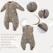 Bunny Moon XS Baby Sleep Sack with Legs | 100% Cotton Wearable Blanket | Detachable Sleeves | 2-Way Zipper & Buttons | Unisex Sleeping Bag for Autumn & Winter | 3-12 Months - Buy Online on GoSupps.com