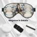 Buy SSIMOO Gardenia Flowers Eye Mask - Ultra-Soft Light-Blocking for Comfort & Restful Sleep - International Shipping Available - Buy Online on GoSupps.com