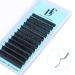 Lash Extension Volume Eyelashes Extensions 0.18 CC 15-20mm Lash Tray Individual lash Extensions Classic Lash Extensions Soft Matte Black Single Lashes for Professional Salon Use