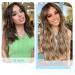 Adjustable Brown Clip-in Hair Extensions - 20 inch Synthetic Curly Hair Pieces for Women - Buy Online on GoSupps.com