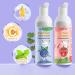 Kids Foam Toothpaste | Low Fluoride Anti-Cavity Formula | U Shaped Toothbrush Compatible | 2 Pack 60ml | Blueberry & Strawberry Flavor - Buy Online on GoSupps.com