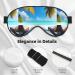 Maldives Holidays Unisex Adjustable Blackout Sleep Eye Mask - Perfect for Travel Yoga & Naps - Buy Online on GoSupps.com