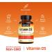 REMEDIATE Vitamin D3 5000 IU High Potency for Immune Function & Bone Health - 120 Softgels - Buy Online on GoSupps.com