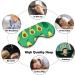 Cute Avocado Face Sleep Mask | Adjustable Strap Eye Cover for Sleeping | Light Blocking Blindfold for Men and Women | Ideal for Travel and Night Naps - Buy Online on GoSupps.com